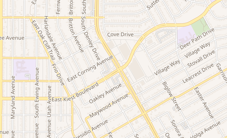 map of 1437 E Kiest Blvd Dallas, TX 75216