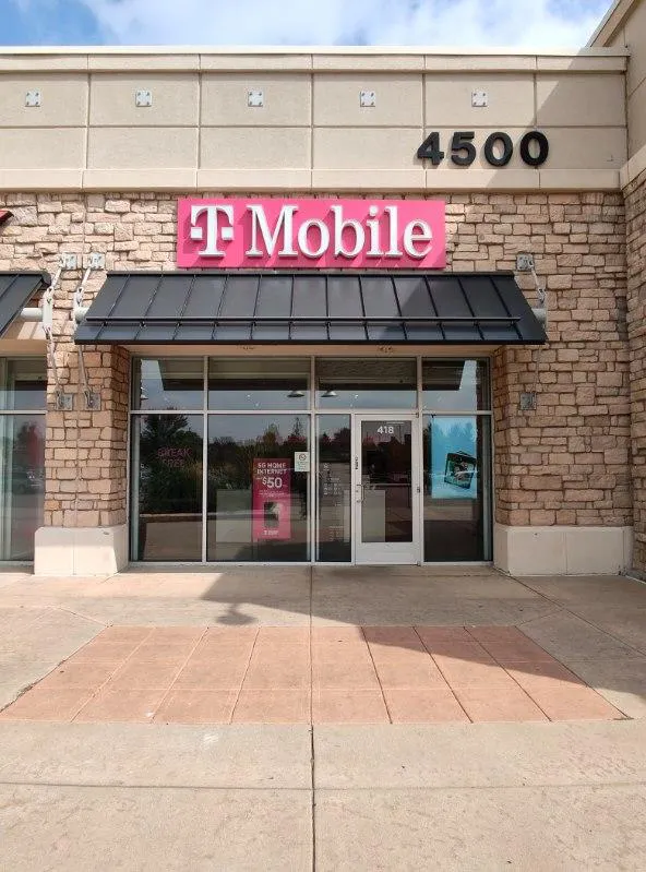  Exterior photo of T-Mobile Store at Centerplace Of Greeley, Greeley, CO 