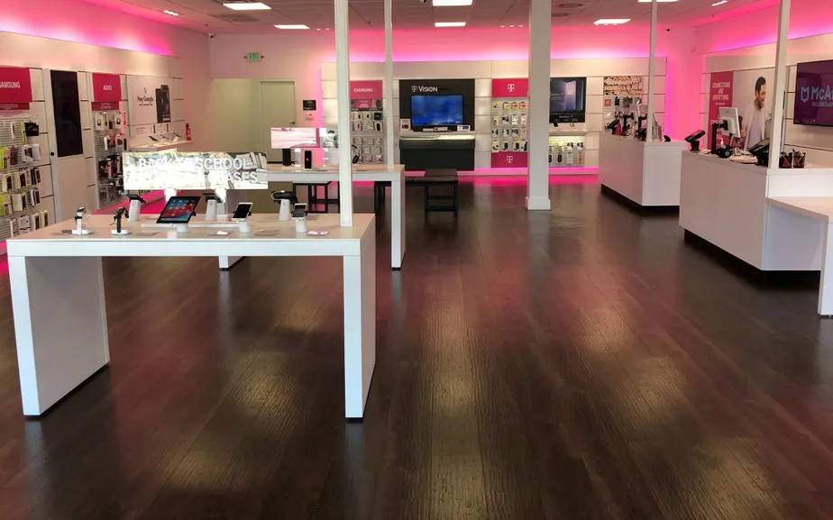 Interior photo of T-Mobile Store at Main St & 17th Ave, Longmont, CO