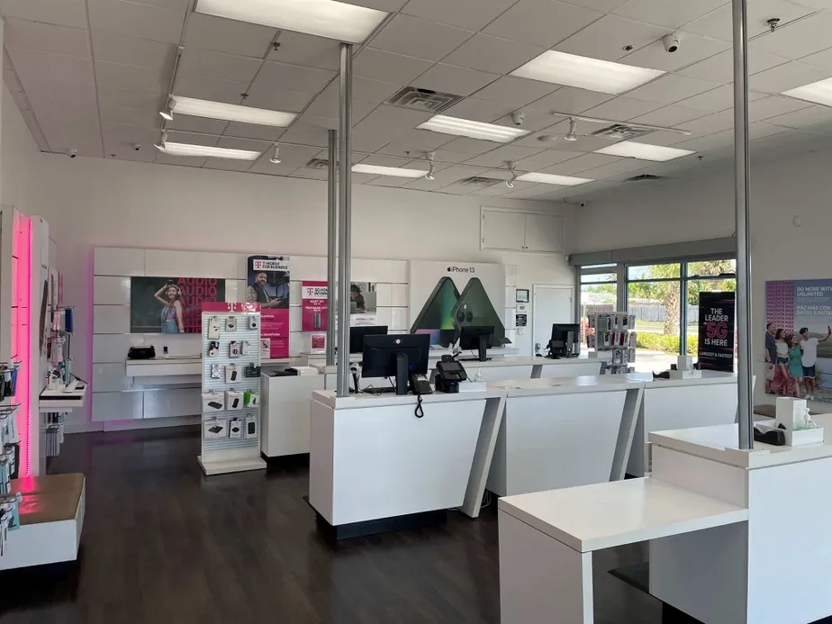 Interior photo of T-Mobile Store at S Congress & 10 Ave N, Palm Springs, FL