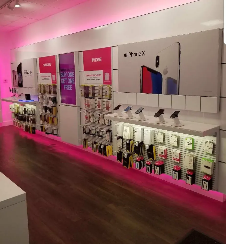 Interior photo of T-Mobile Store at Warwick Mall 5, Warwick, RI
