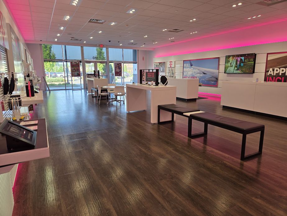 Interior photo of T-Mobile Store at College Mall, Bloomington, IN