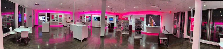 Interior photo of T-Mobile Store at 138th & Broadway, New York, NY
