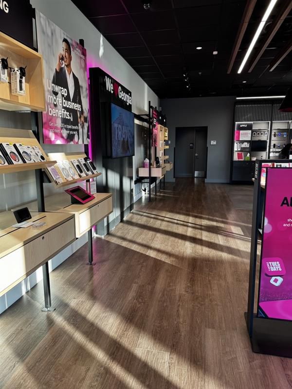 Interior photo of T-Mobile Store at North Columbus Crossing, Columbus, GA