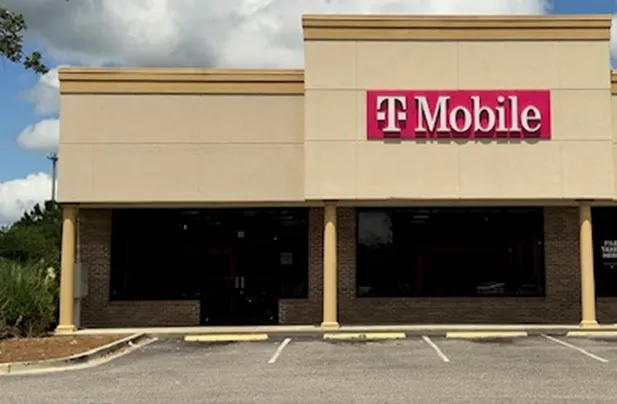 Exterior photo of T-Mobile Store at Church St & El Bethel Rd, Conway, SC