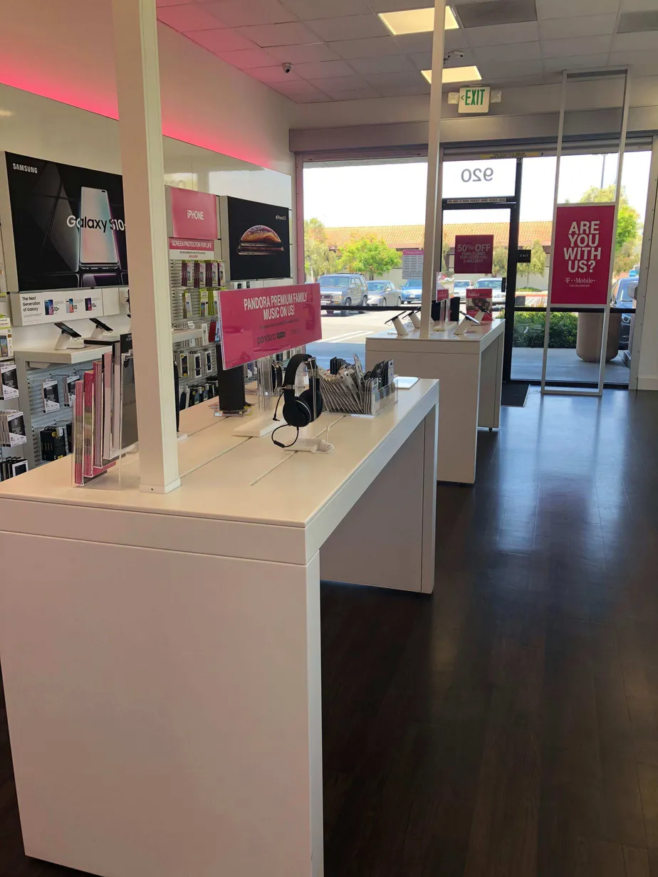 Interior photo of T-Mobile Store at Rancho Parkway & W Branch St, Arroyo Grande, CA
