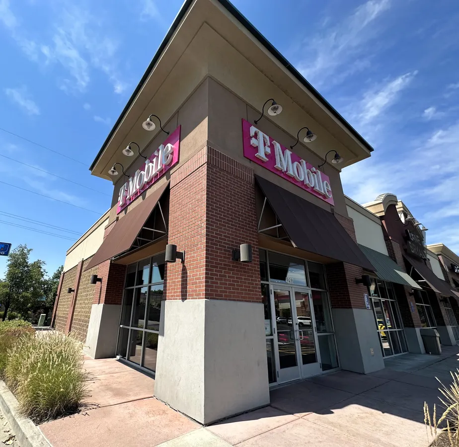 Exterior photo of T-Mobile Store at Riverdale East, Riverdale, UT