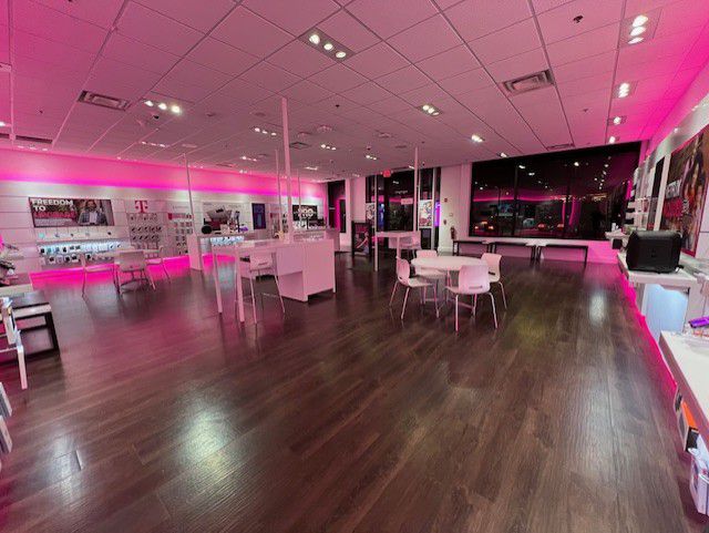 Interior photo of T-Mobile Store at Route 83 & Plainfield Rd, Willowbrook, IL