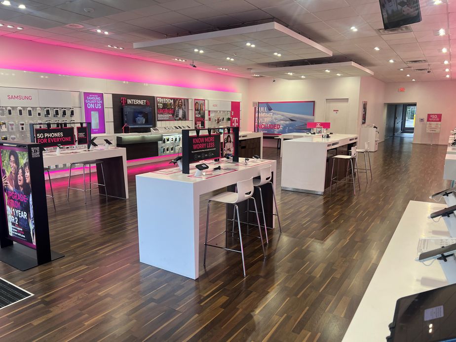 Interior photo of T-Mobile Store at Ventura Blvd & Vantage, Studio City, CA