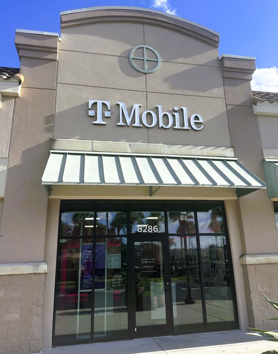 Exterior photo of T-Mobile Store at Champ Gate Blvd & S Goodman Rd, Davenport, FL