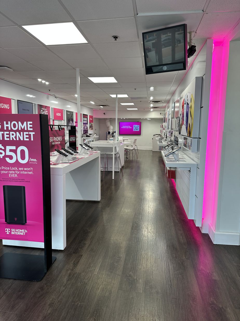 Interior photo of T-Mobile Store at Westwood Blvd & Lindbrook, Los Angeles, CA
