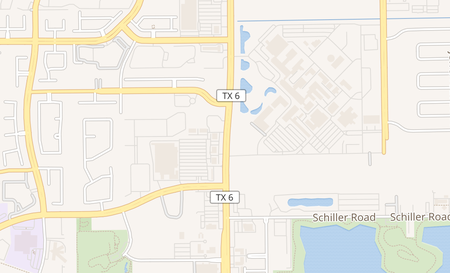map of 3310 Highway 6 S Houston, TX 77082
