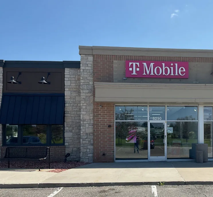  Exterior photo of T-Mobile Store at 26 Mile Rd & Van Dyke Ave, Shelby Township, MI 