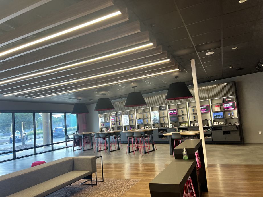 Interior photo of T-Mobile Store at Davis & Burgess, Pensacola, FL