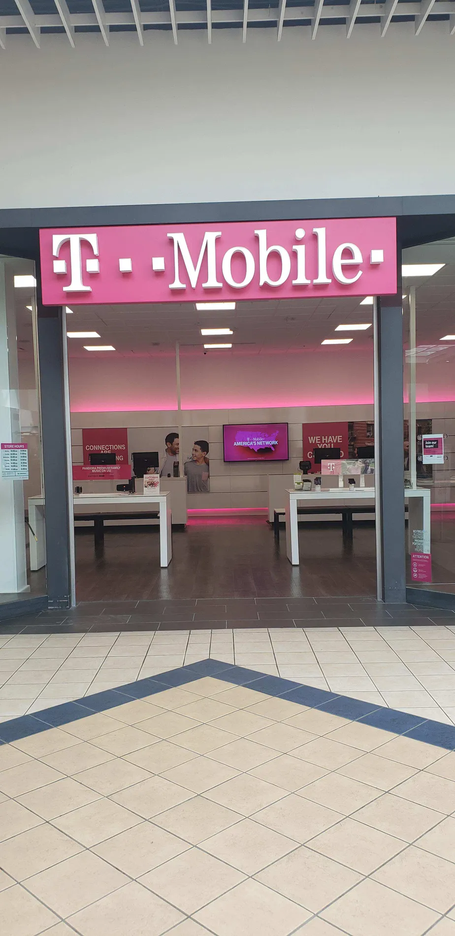  Exterior photo of T-Mobile store at Arnot Mall, Horseheads, NY 