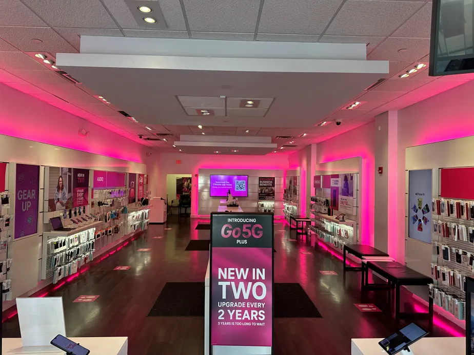 Interior photo of T-Mobile Store at Station Landing, Medford, MA
