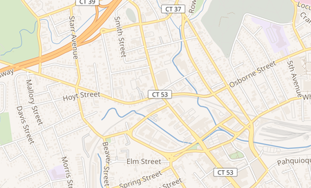 map of 362 Main st Danbury, CT 06810