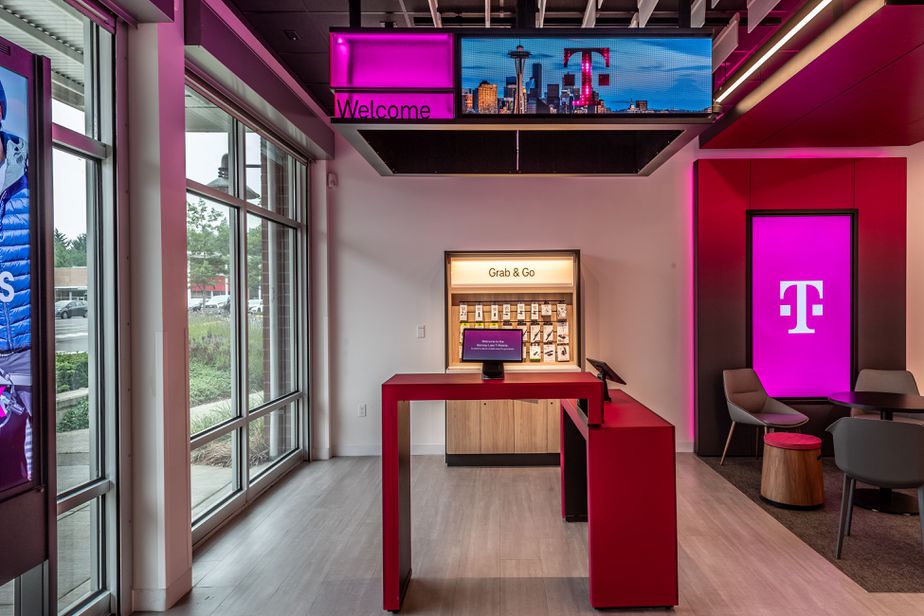 Interior photo of T-Mobile Store at 192nd & SR 410, Bonney Lake, WA