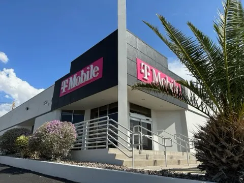 Exterior photo of T-Mobile Store at N Mesa St & Remcon Cir, El Paso, TX