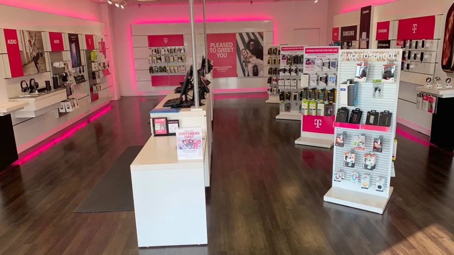 Interior photo of T-Mobile Store at Raeford & Gillis Hill 2, Fayetteville, NC