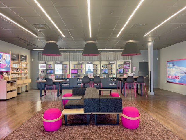 Interior photo of T-Mobile Store at State Rd 7 & Glades Rd, Boca Raton, FL