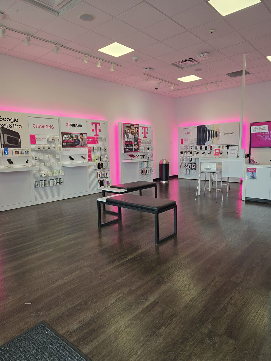 Interior photo of T-Mobile Store at Gull Rd & Lake Crest Drive, Kalamazoo, MI