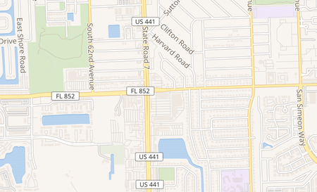 map of 21493 NW 2nd Ave Miami Gardens, FL 33169