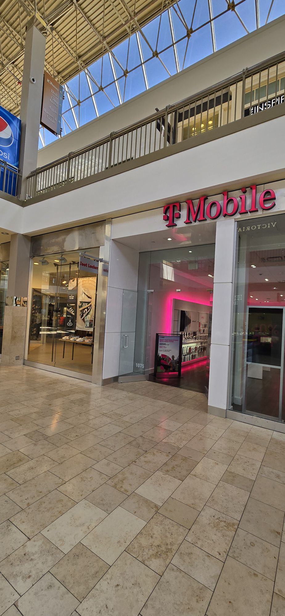Exterior photo of T-Mobile Store at Augusta Mall, Augusta, GA