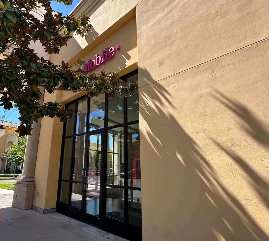  Exterior photo of T-Mobile Store at Palladio At Broadstone, Folsom, CA 