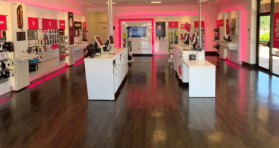 Interior photo of T-Mobile Store at McDowell & Hayden, Scottsdale, AZ