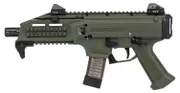 CZ Scorpion EVO 3 S1 9mm Semi-Auto Pistol, OD Green Cerakote 20+1 7.72" 91355 | 91355