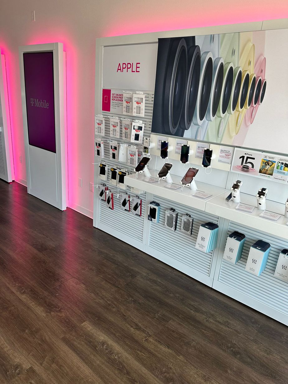 Interior photo of T-Mobile Store at Gateway Dr & Glenbrooke Dr, Eau Claire, WI