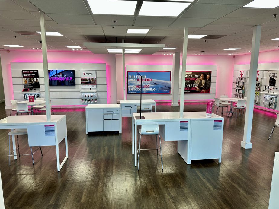 Interior photo of T-Mobile Store at Whipple & I-880, Hayward, CA