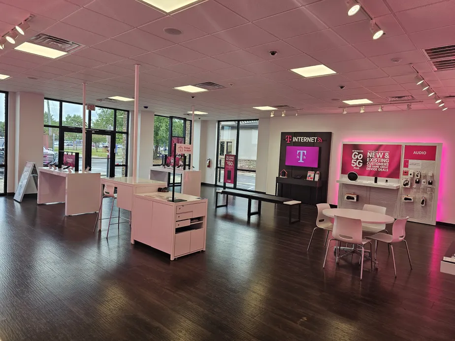 Interior photo of T-Mobile Store at Premier Blvd & 4th Ave, Roanoke Rapids, NC