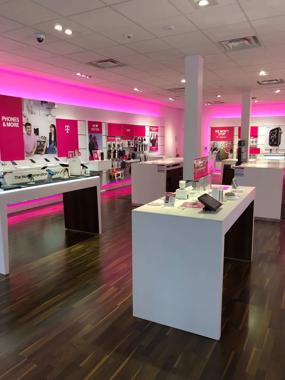 Interior photo of T-Mobile Store at N Miami Ave & NW 32nd Street, Miami, FL