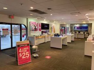 Interior photo of T-Mobile Store at W 14 Mile Rd & Concord Dr, Madison Heights, MI