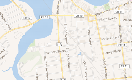 map of 86 Bridge Ave B Red Bank, NJ 07701