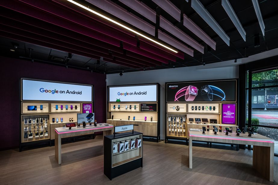 Interior photo of T-Mobile Store at Rainier Ave S & S Andover St, Seattle, WA