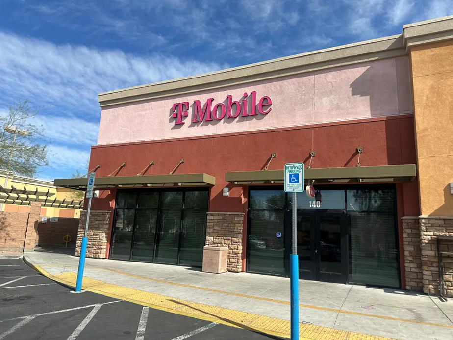  Exterior photo of T-Mobile Store at North Decatur and 215, Las Vegas, NV 
