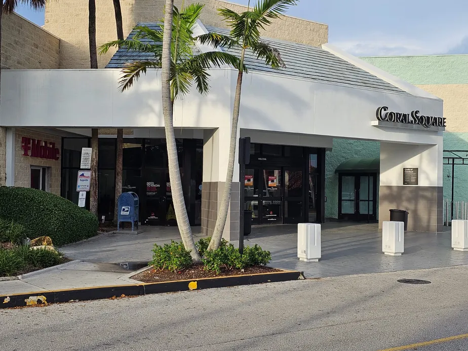  Exterior photo of T-Mobile Store at Coral Square - West Entrance, Coral Springs, FL 