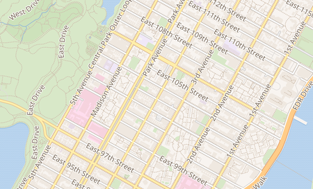 map of 1634 Lexington Ave New York, NY 10029