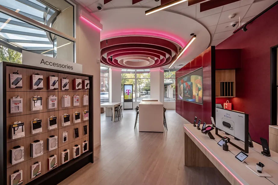  Interior photo of T-Mobile Store at Redmond Town Center, Redmond, WA 