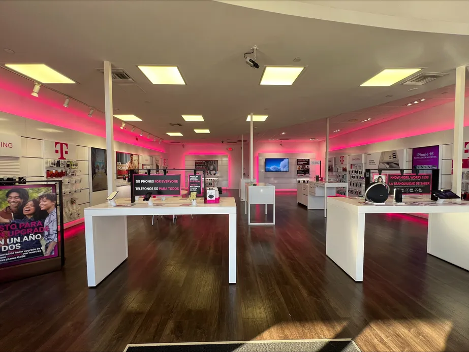 Interior photo of T-Mobile Store at Sand Lake & Golden Sky, Orlando, FL