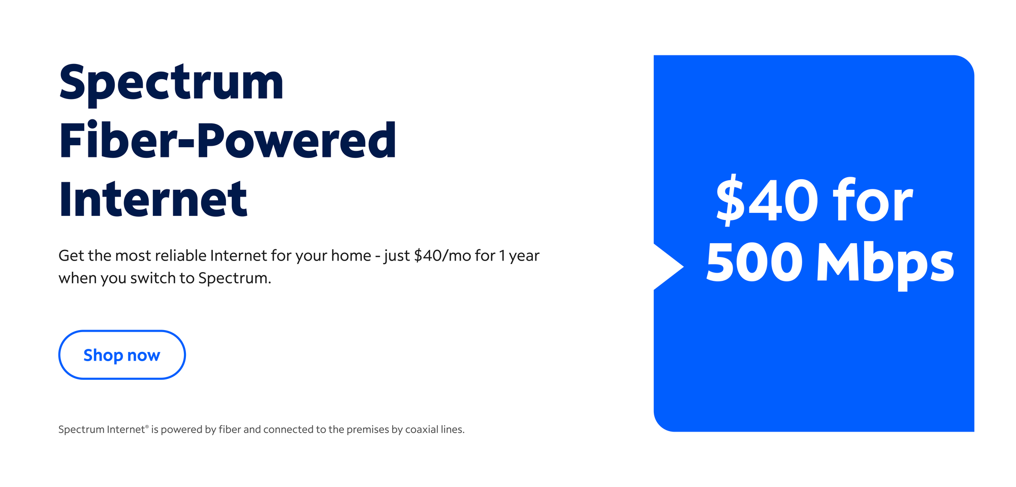 Offer R - $40 premier internet