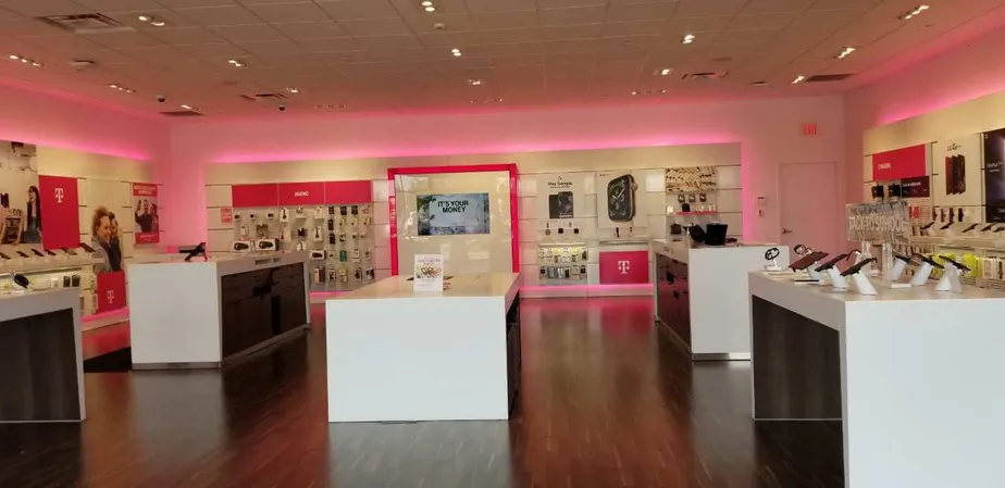 Interior photo of T-Mobile Store at Stratford Ave & E Main St, Bridgeport, CT