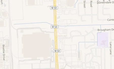 map of 35812 Van Dyke Ave Sterling Heights, MI 48312