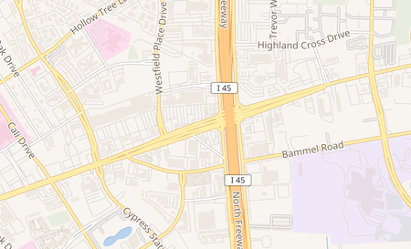 map of 24 Cypress Creek Pkwy Houston, TX 77090