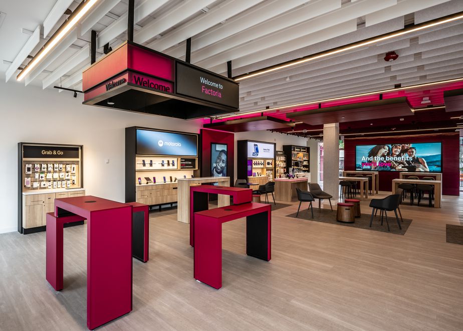 Interior photo of T-Mobile Store at Factoria & SE 36th St, Bellevue, WA