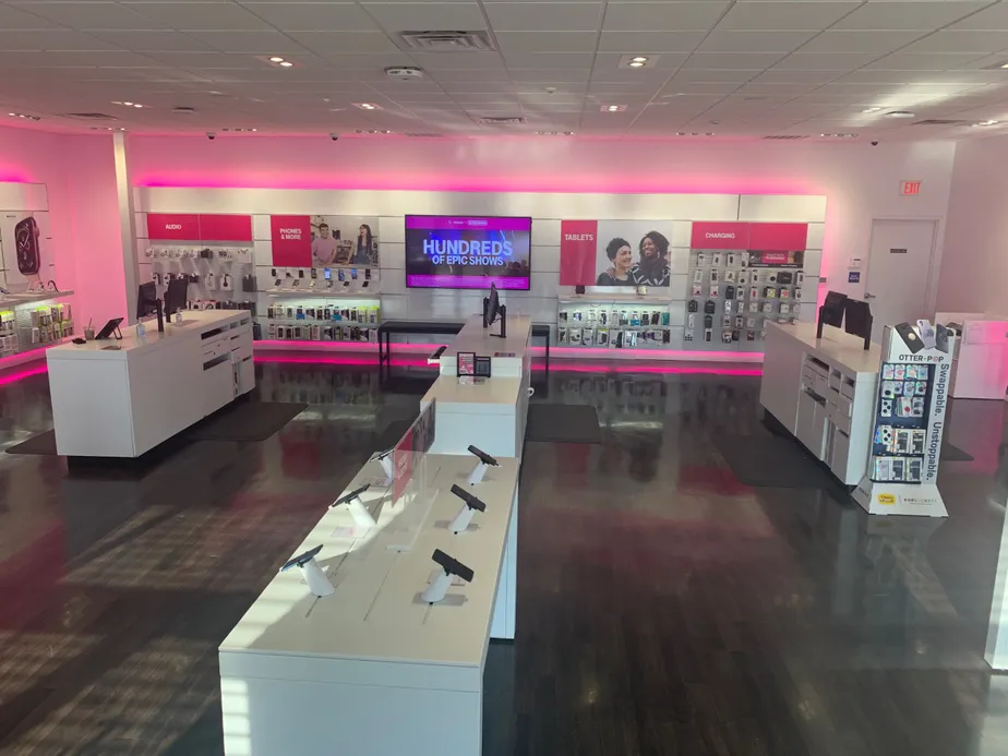 Interior photo of T-Mobile Store at US 77 & Ruben M Torres, Brownsville, TX