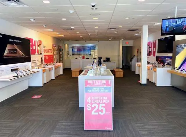 Interior photo of T-Mobile Store at Pines Blvd & S Flamingo Rd, Pembroke Pines, FL
